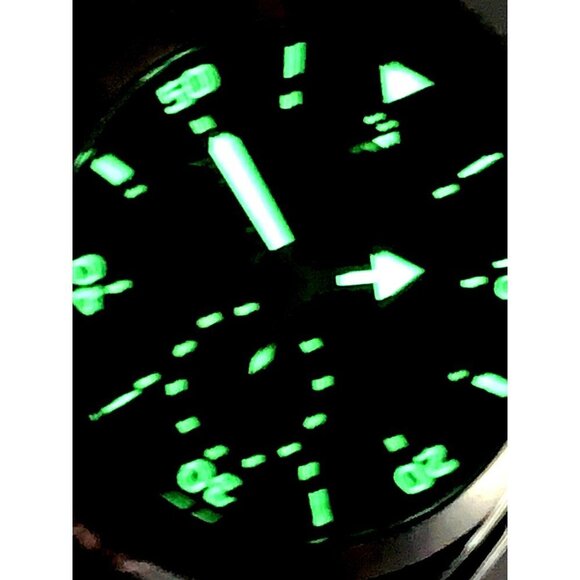 Jean Richard Men's Watch Sebring 25030 Swiss Automatic Black Dial Leather Band - Picture 7 of 13